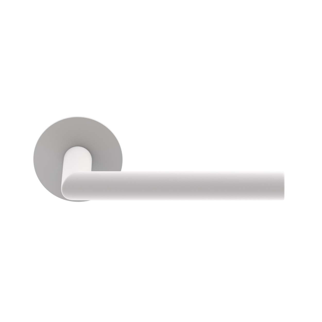 Sluitwerkpakketten met Deurkruk Orbit 19 Flat Wit